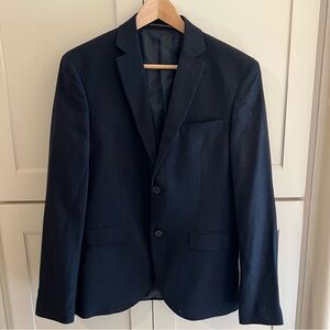 H&M Men's Navy Blue Blazer